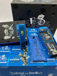 Buy SDL Collab Blue Strips Liquid Diamonds Disposable (2G)