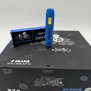 SDL Collab Blue Strips Liquid Diamonds Disposable (2G)