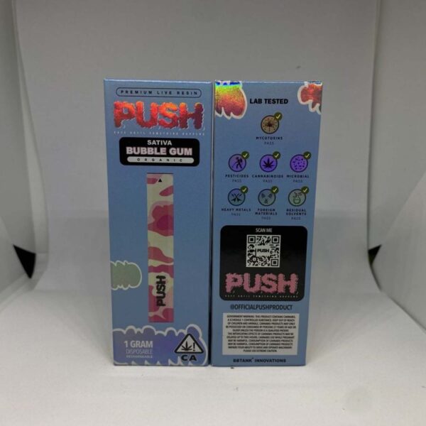 buy Push Disposable Bubble Gum online